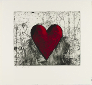 Jim Dine: The Little Heart in the Landscape. 1991. MoMA New York.